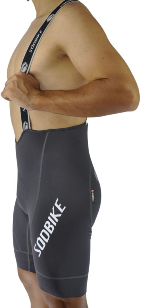 BRETELLE MASCULINO CICLISMO PREMIUM SÓDBIKE, FORRO GEL E ESPUMA MISTO