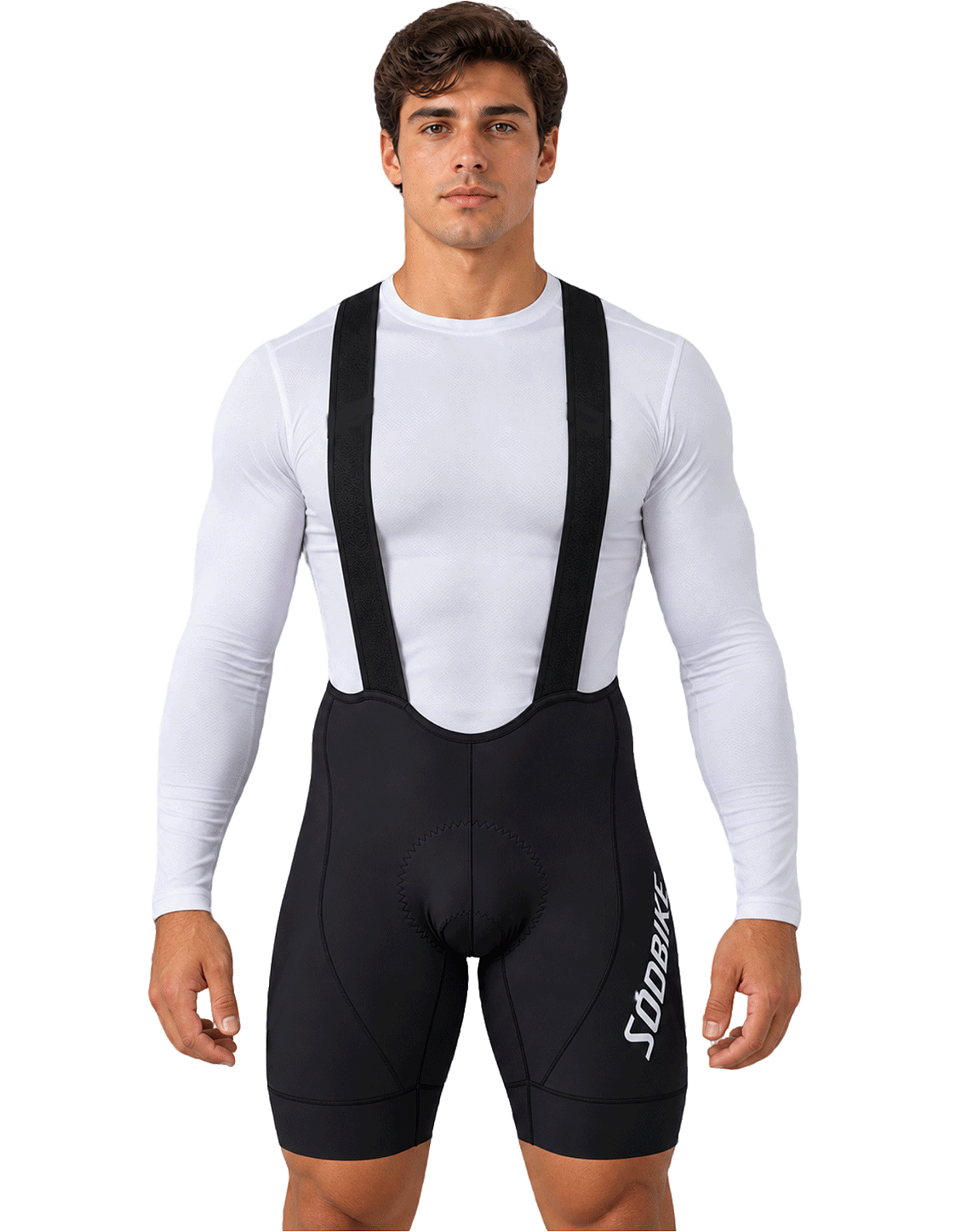 BRETELLE MASCULINO CICLISMO ELITE SÓDBIKE, FORRO GEL E ESPUMA MISTO