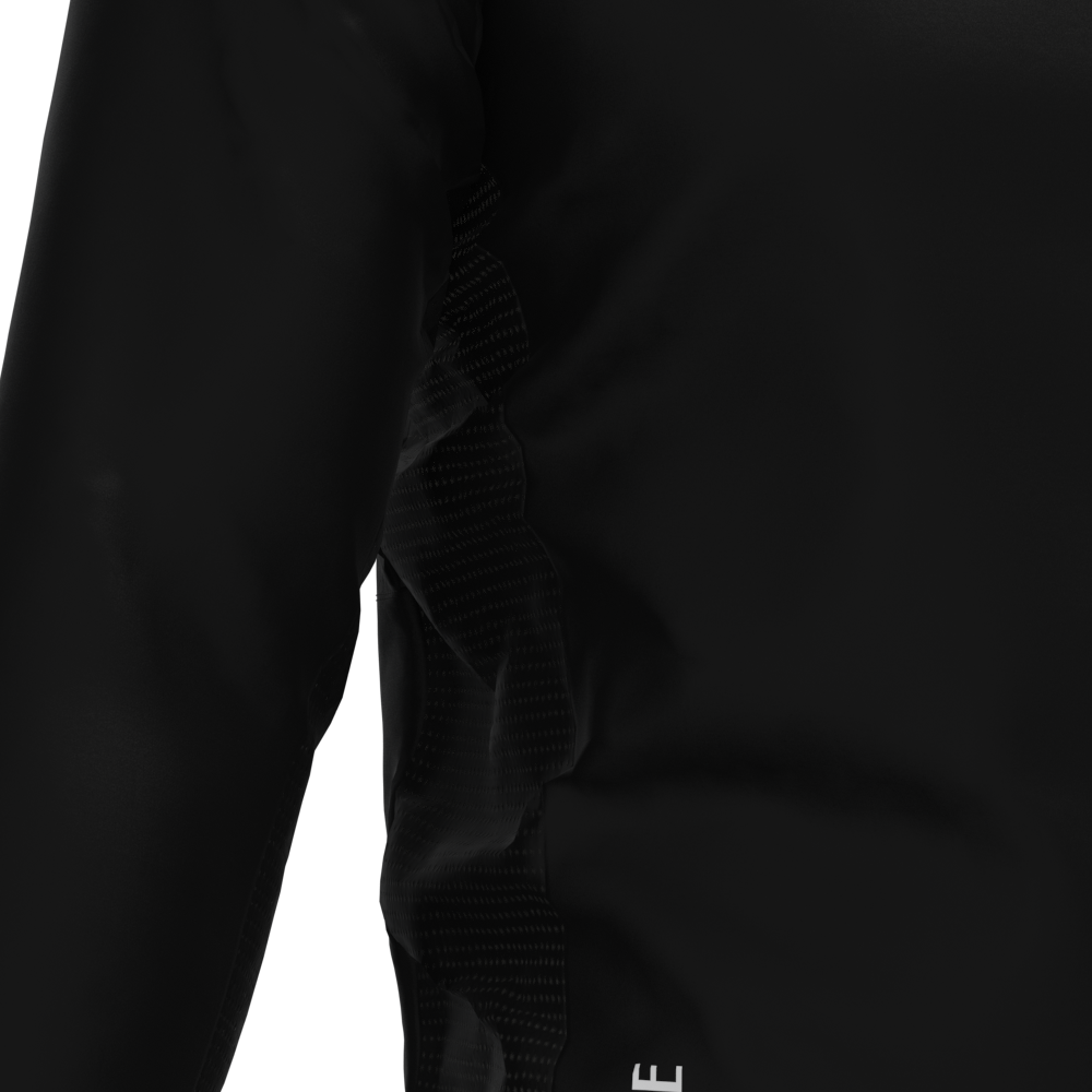 CORTA VENTO CICLISMO MASCULINA SÓDBIKE, 3 BOLSOS, ZIPER FULL, PRETO