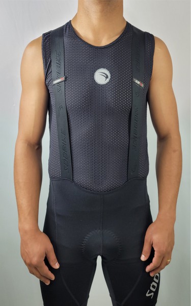 Camisa Base Layer Segunda Pele Preta - Unissex