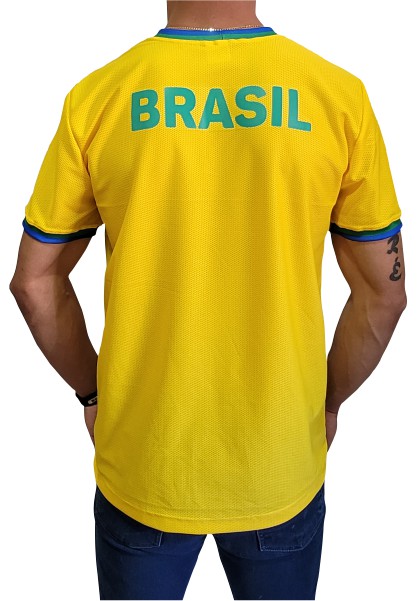 CAMISETA BRASIL DRY CASUAL