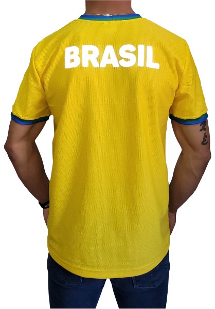 CAMISETA BRASIL DRY CASUAL