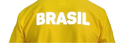 CAMISETA INFANTIL BRASIL DRY CASUAL