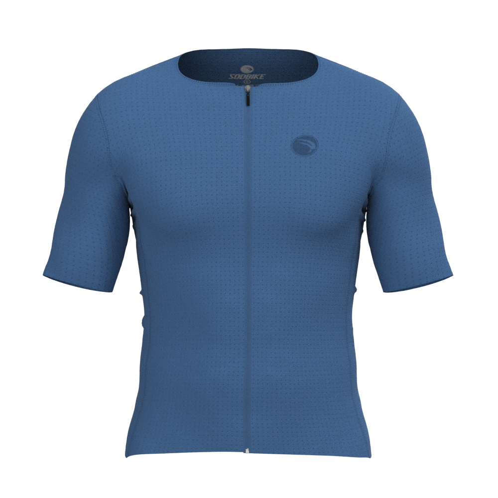 Camisa Ciclismo Confort Aero Marinho