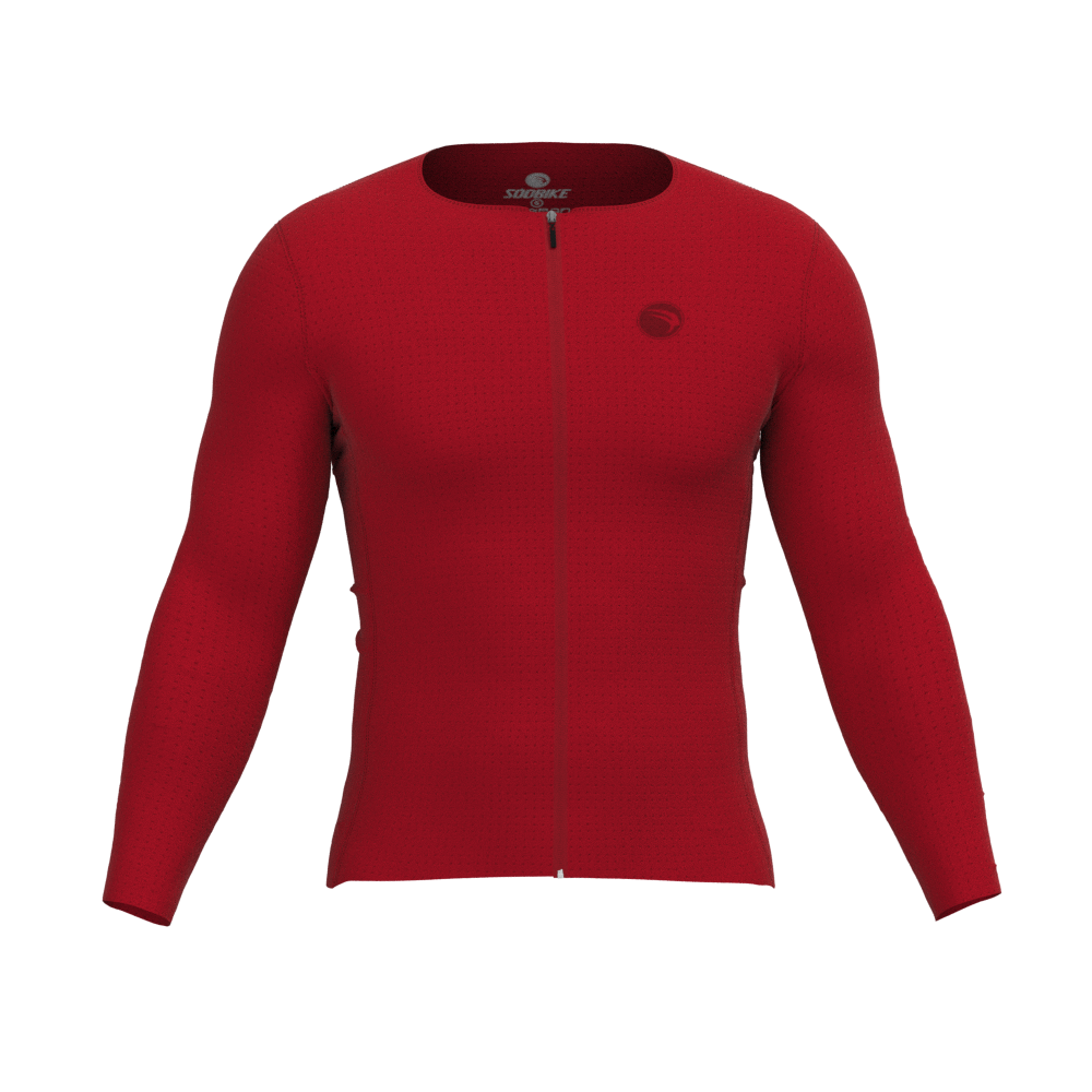 Camisa Ciclismo Confort Aero Rubi Manga Longa
