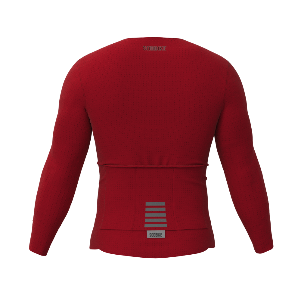 Camisa Ciclismo Confort Aero Rubi Manga Longa
