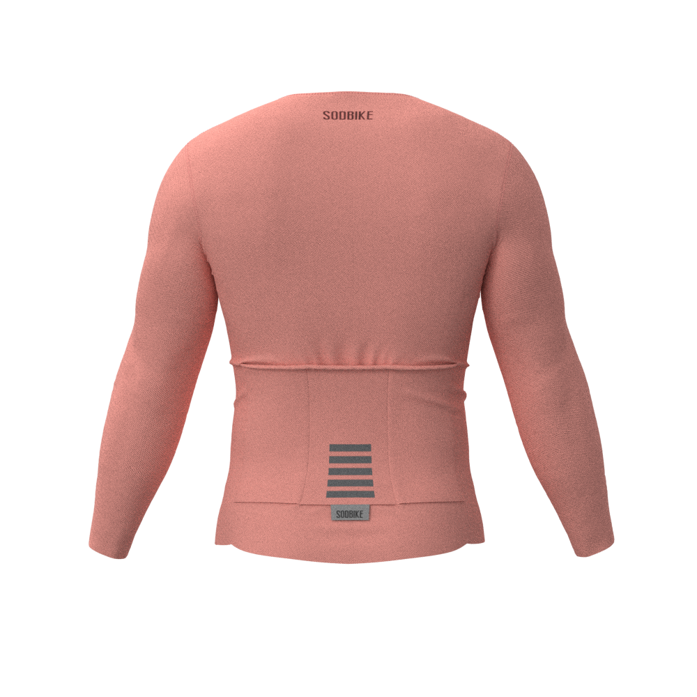 Camisa Ciclismo Confort Classic Coral Manga Longa