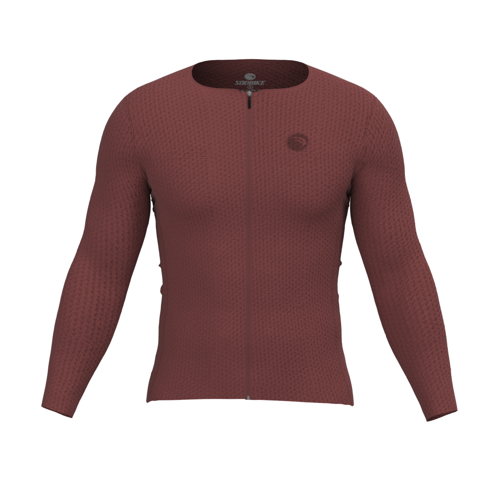 Camisa Ciclismo Confort Plus Rubro Manga Longa
