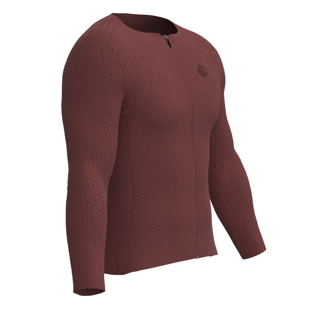 Camisa Ciclismo Confort Plus Rubro Manga Longa