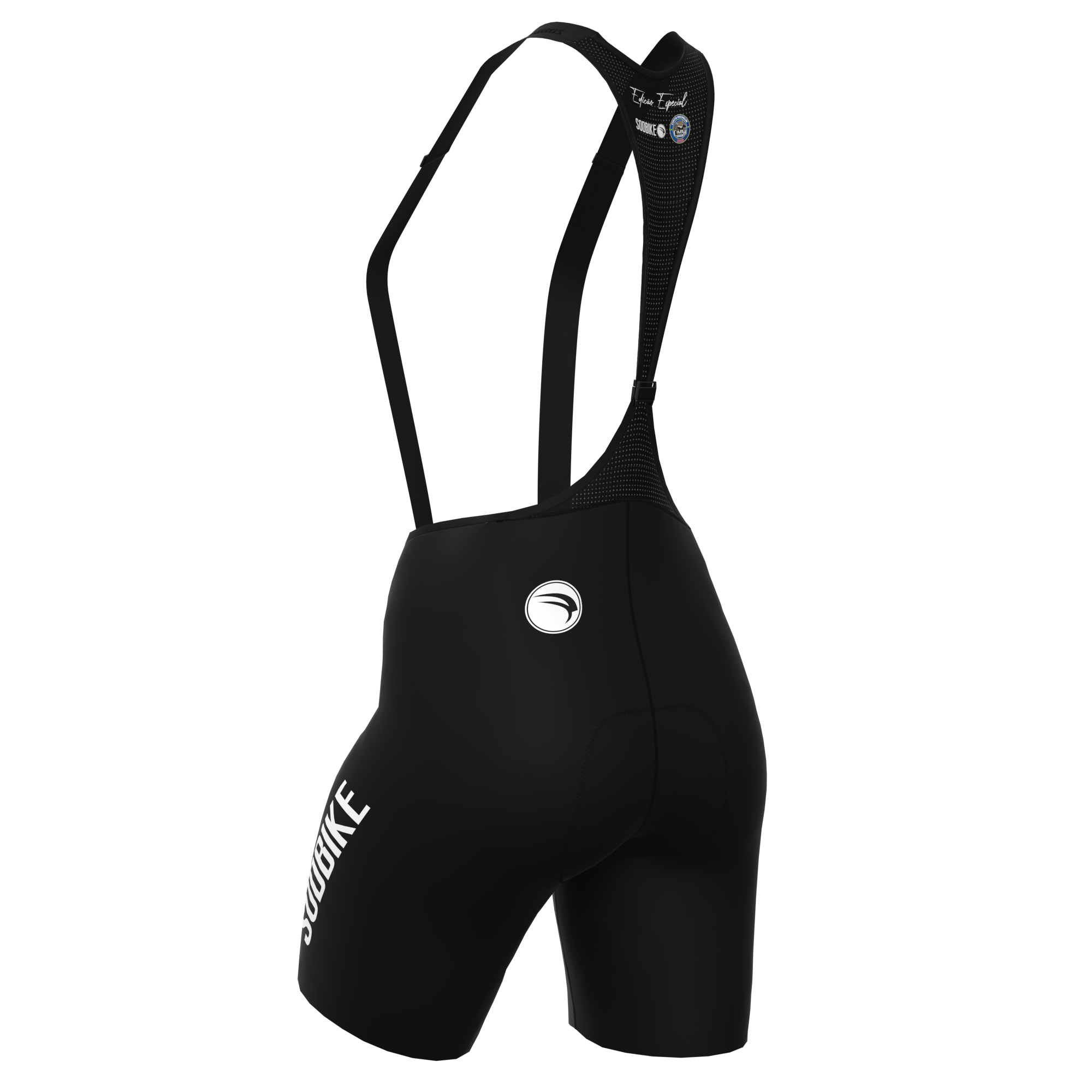 BRETELLE FEMININO CICLISMO PREMIUM SÓDBIKE, EDIÇÃO ESPECIAL, COPA INTERNACIONAL