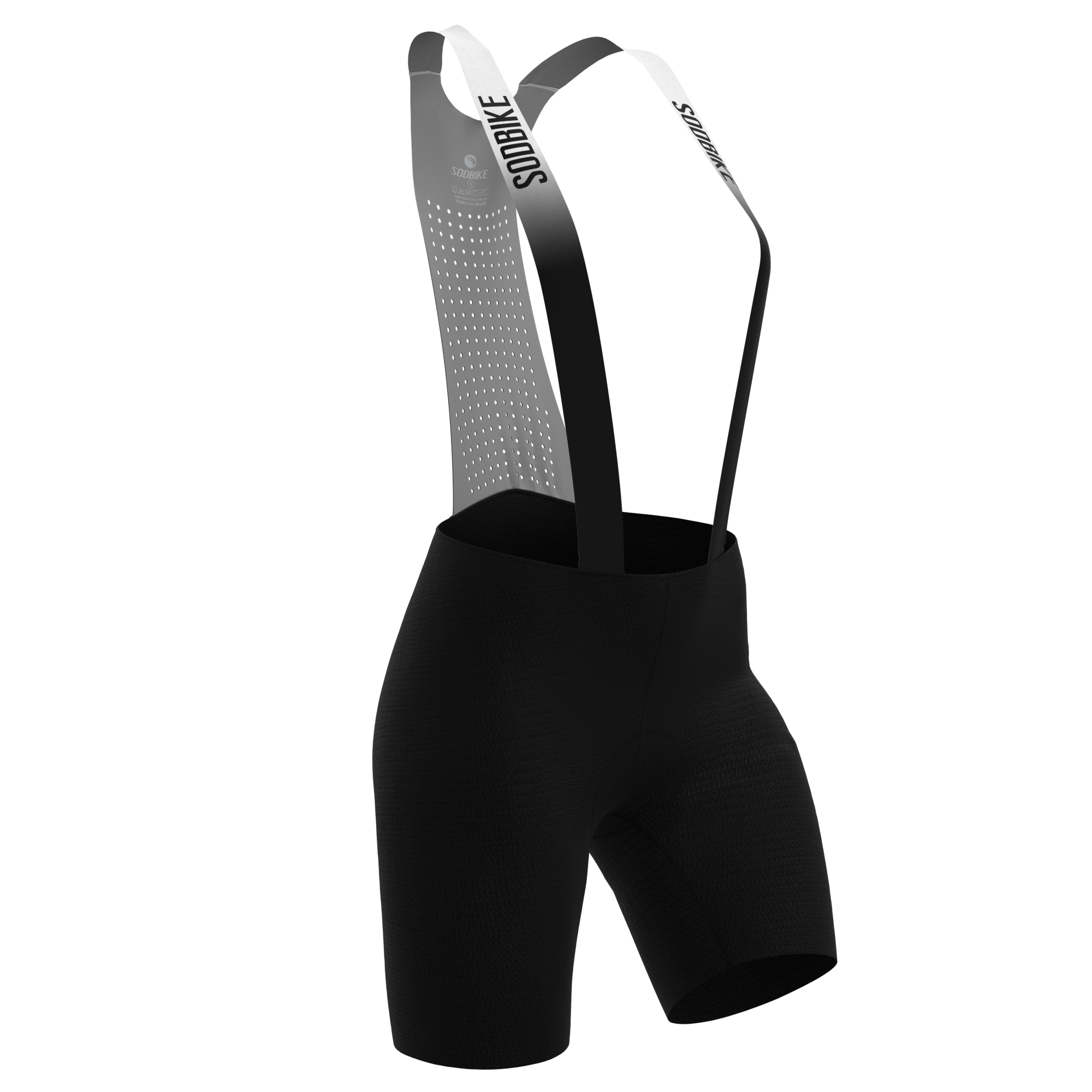 Bretelle Ciclismo Sódbike Magnum Preto Feminino