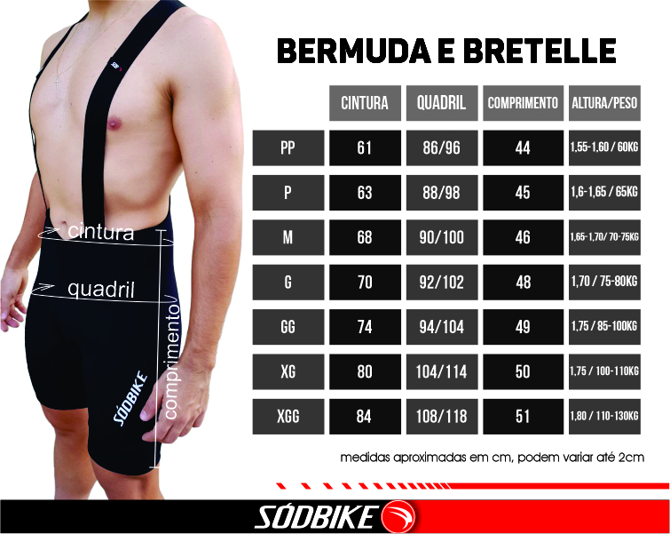 Bretelle Ciclismo Sodbike Action - UNISSEX