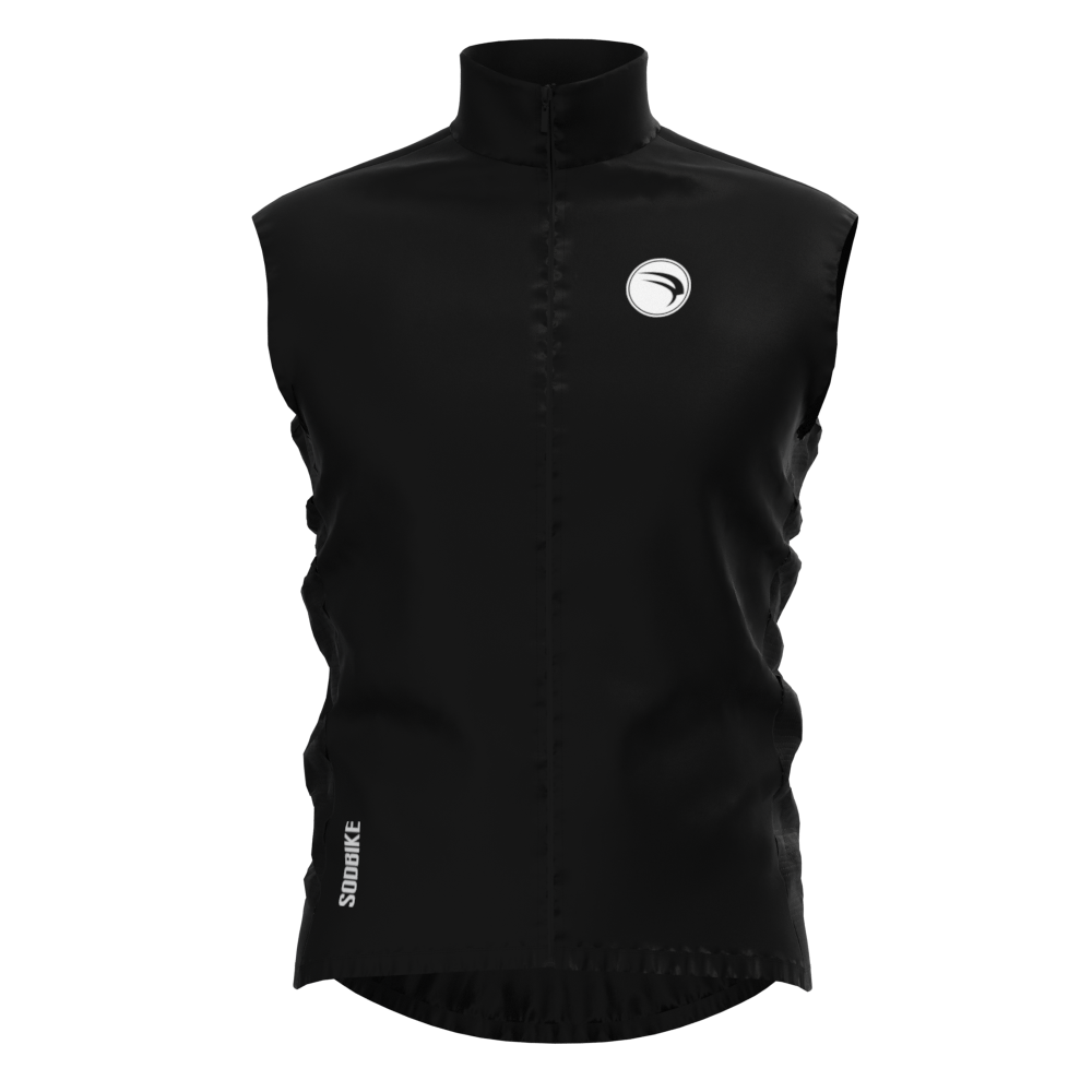 COLETE CORTA VENTO CICLISMO SÓDBIKE, 3 BOLSOS, ZIPER FULL - FEMININO