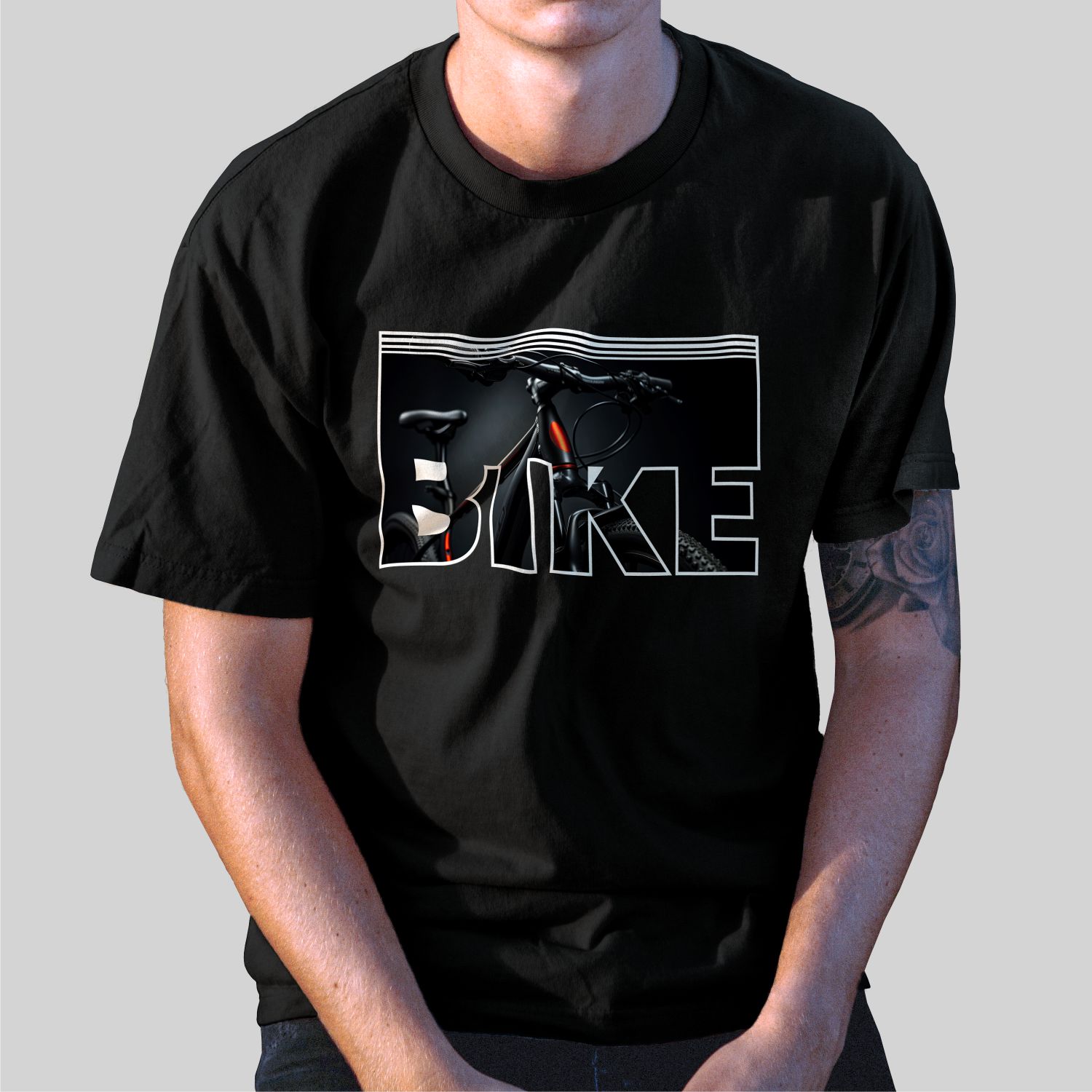 Camiseta Casual 100% Algodão - BIKE