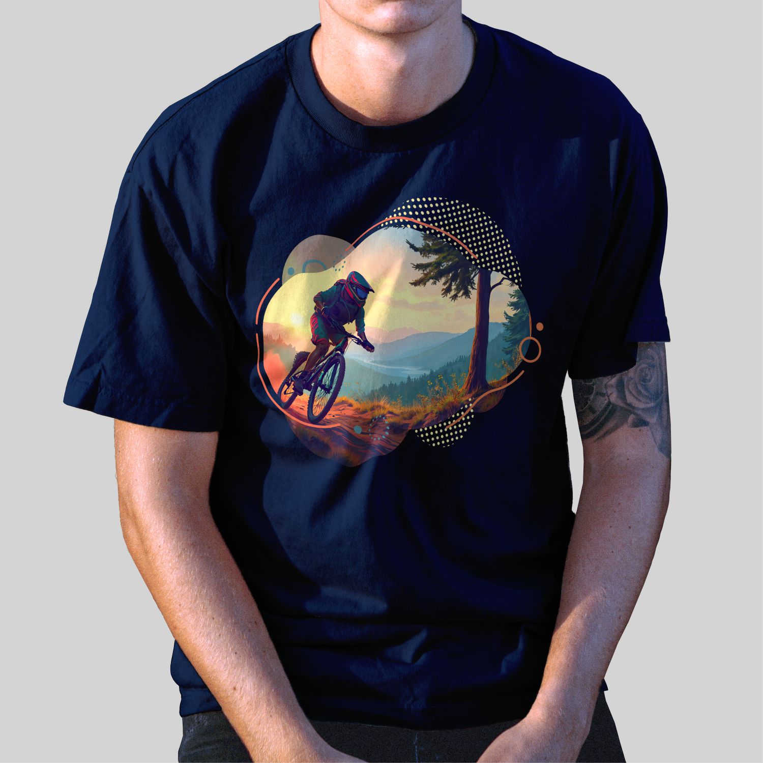 Camiseta Casual 100% Algodão