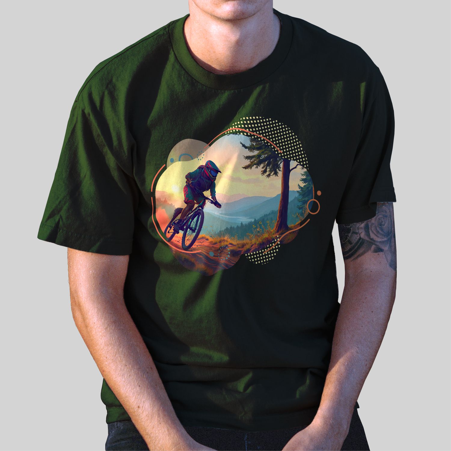 Camiseta Casual 100% Algodão