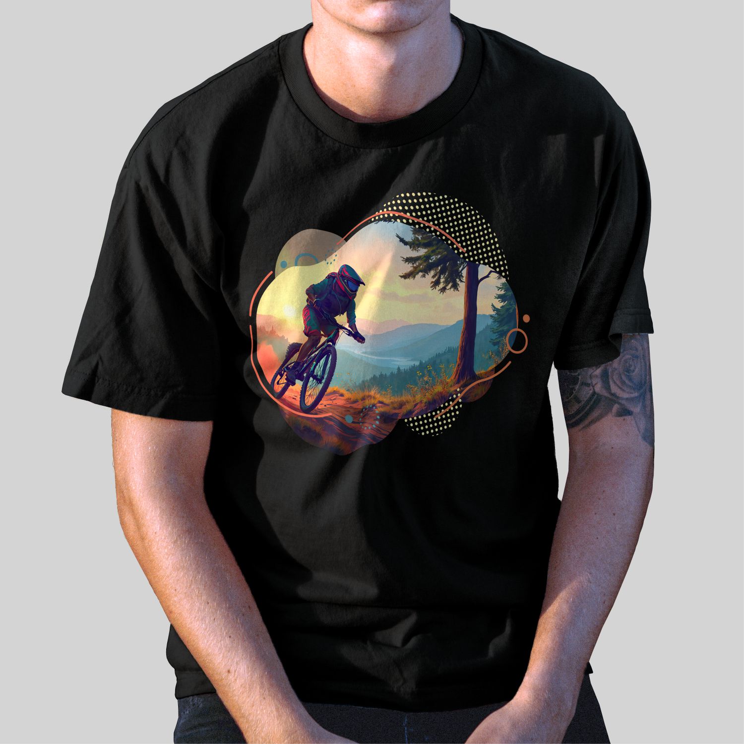 Camiseta Casual 100% Algodão