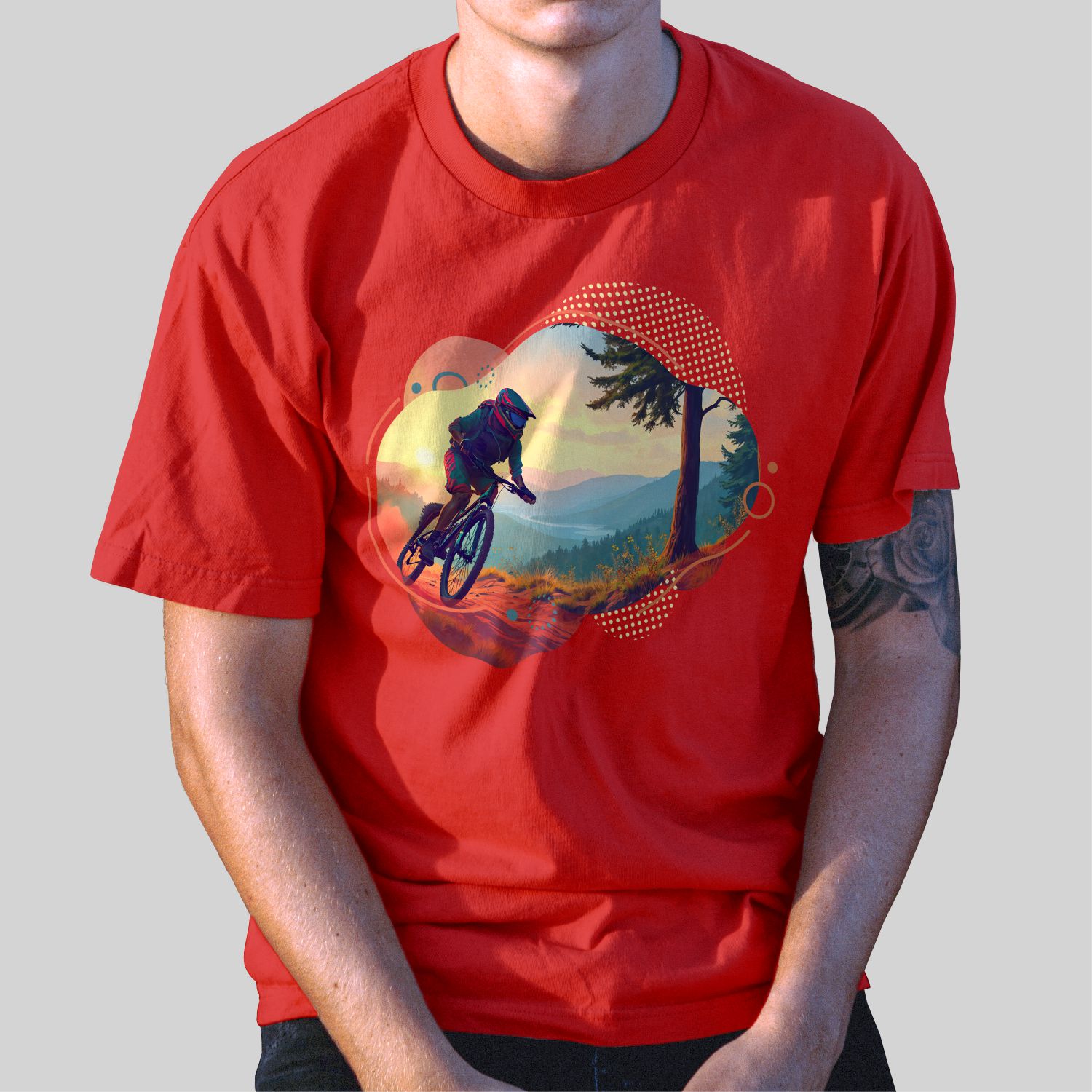 Camiseta Casual 100% Algodão