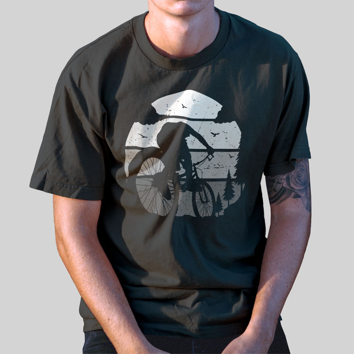 Camiseta Casual 100% Algodão