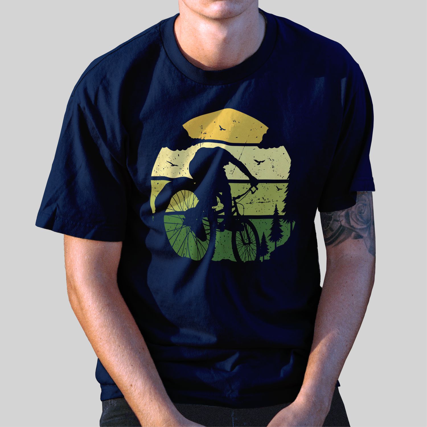 Camiseta Casual 100% Algodão