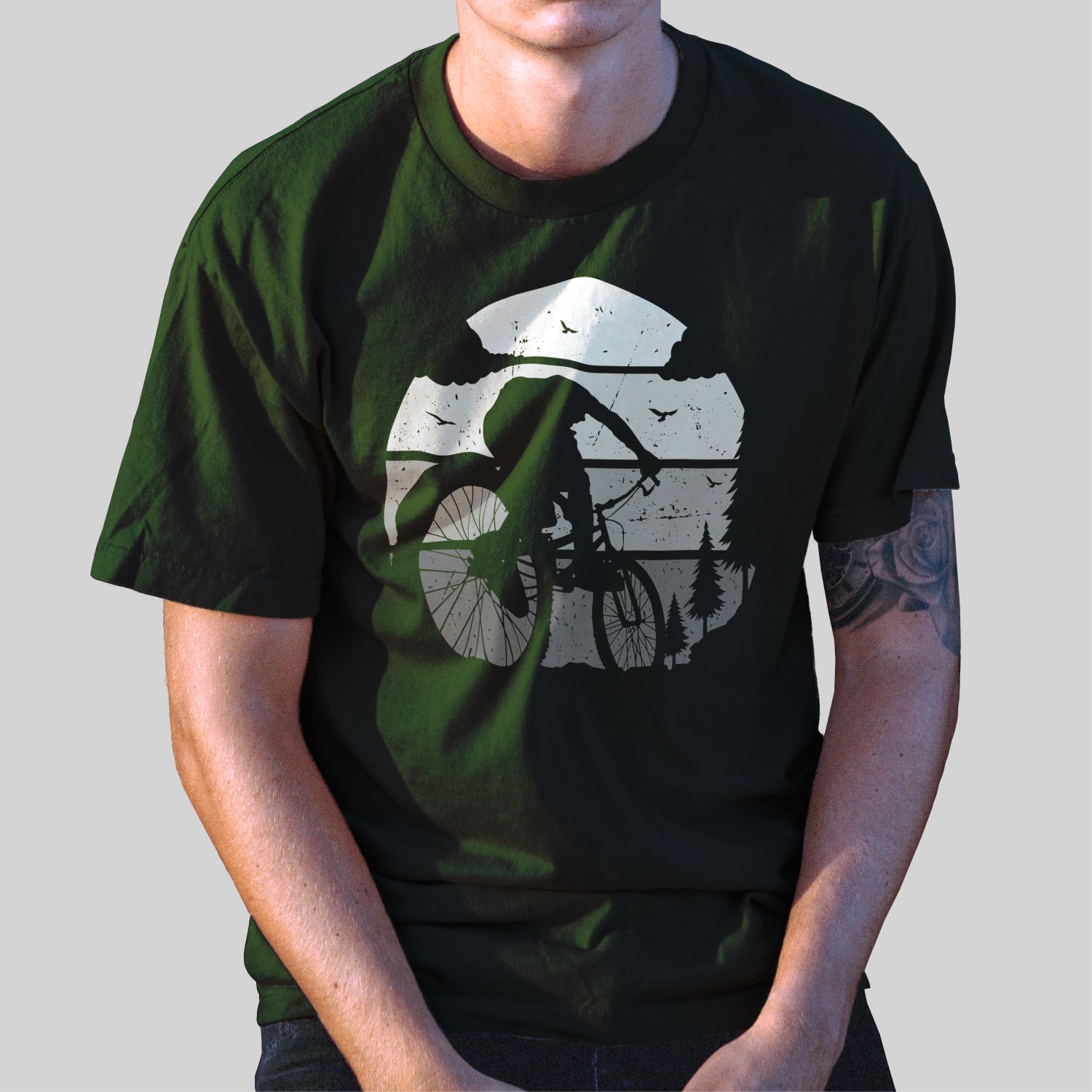 Camiseta Casual 100% Algodão