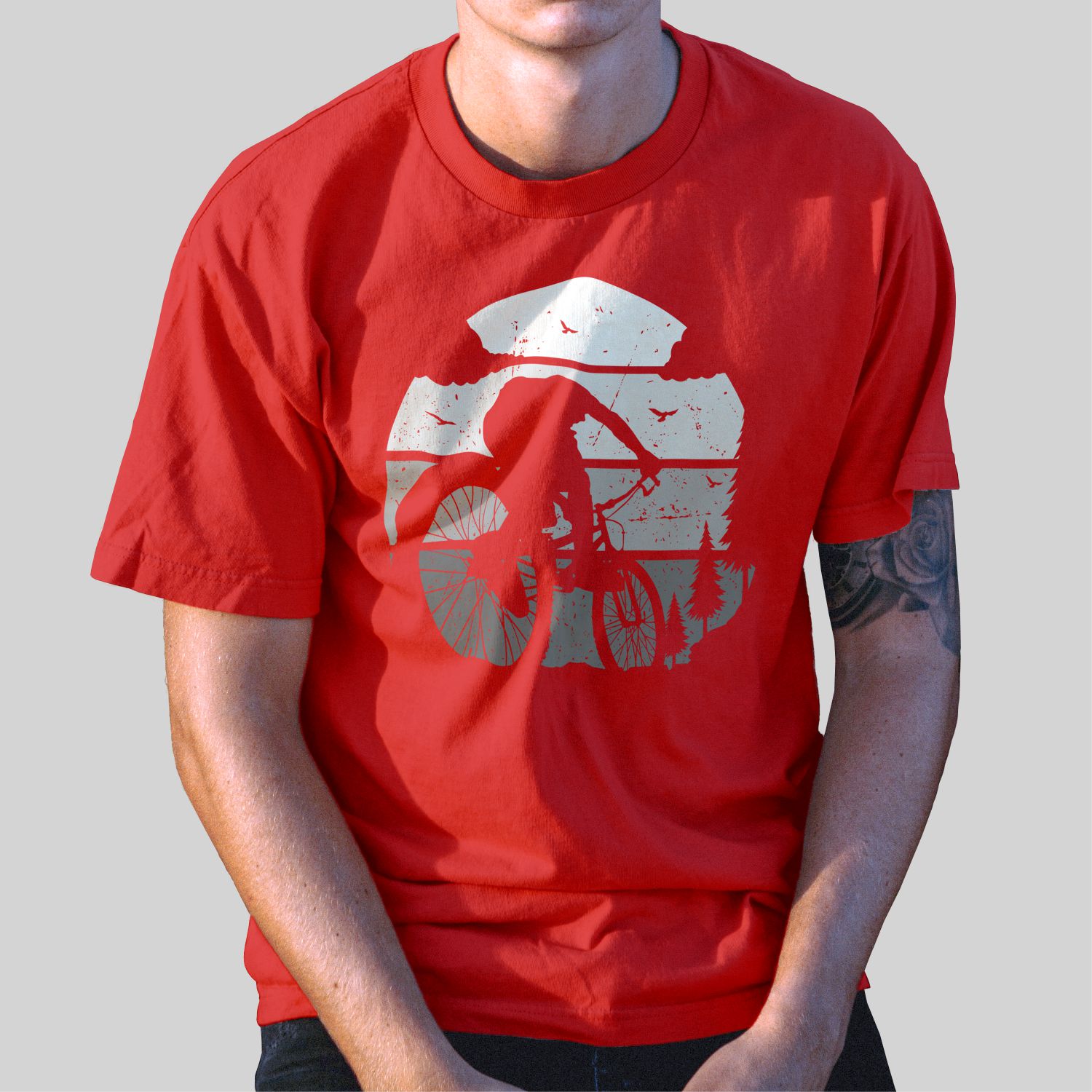 Camiseta Casual 100% Algodão