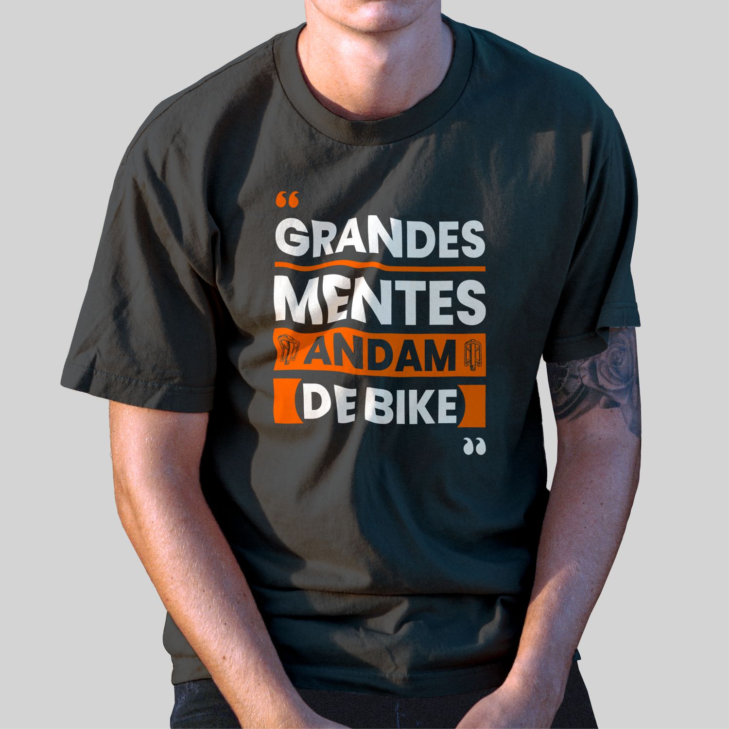 Camiseta Casual 100% Algodão