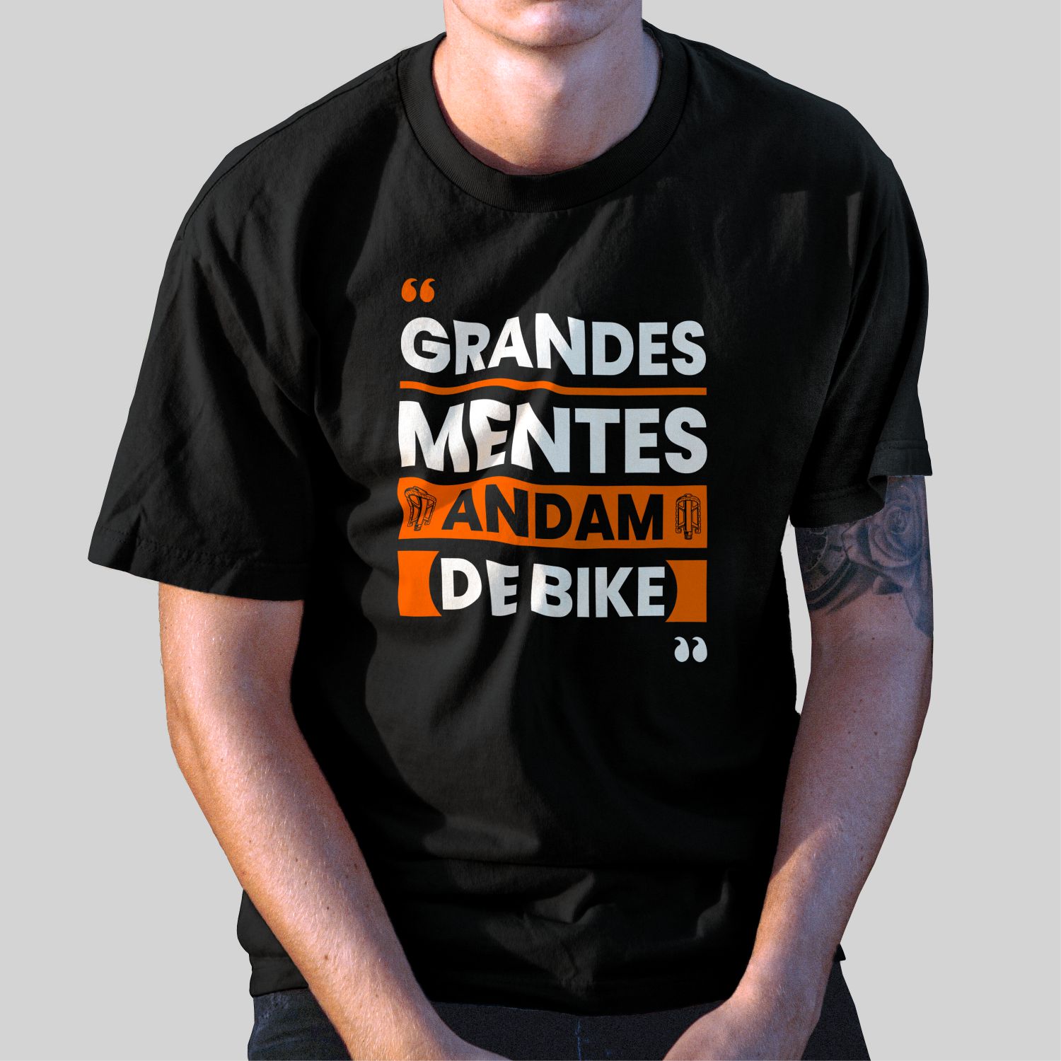Camiseta Casual 100% Algodão