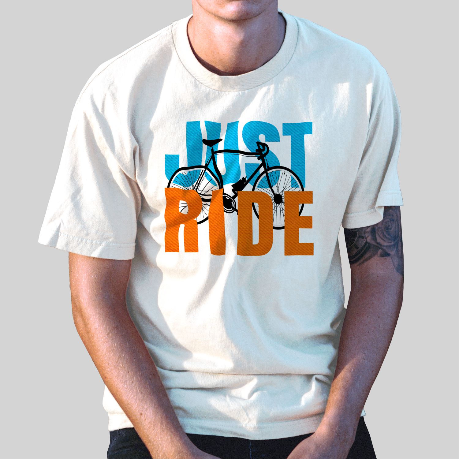 Camiseta Casual 100% Algodão