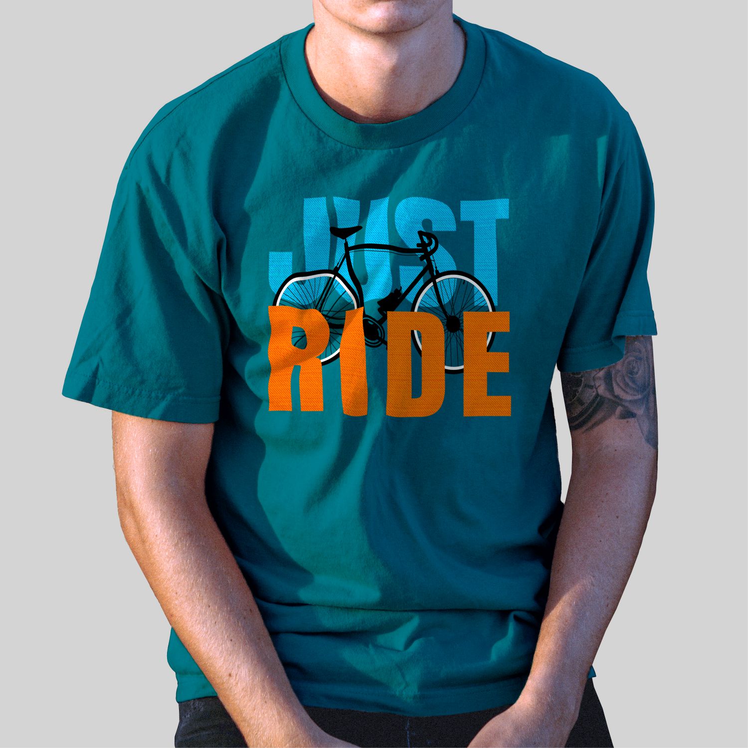 Camiseta Casual 100% Algodão
