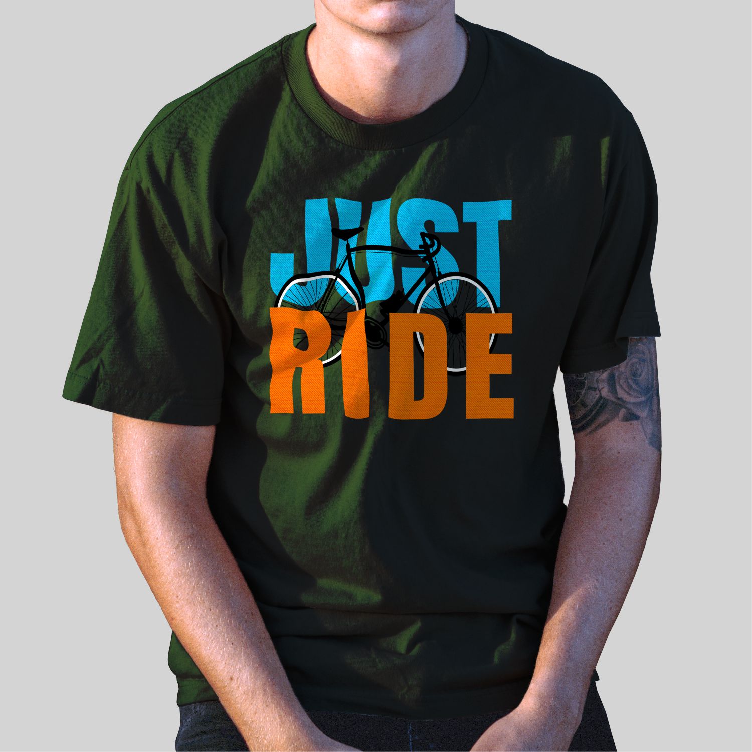 Camiseta Casual 100% Algodão
