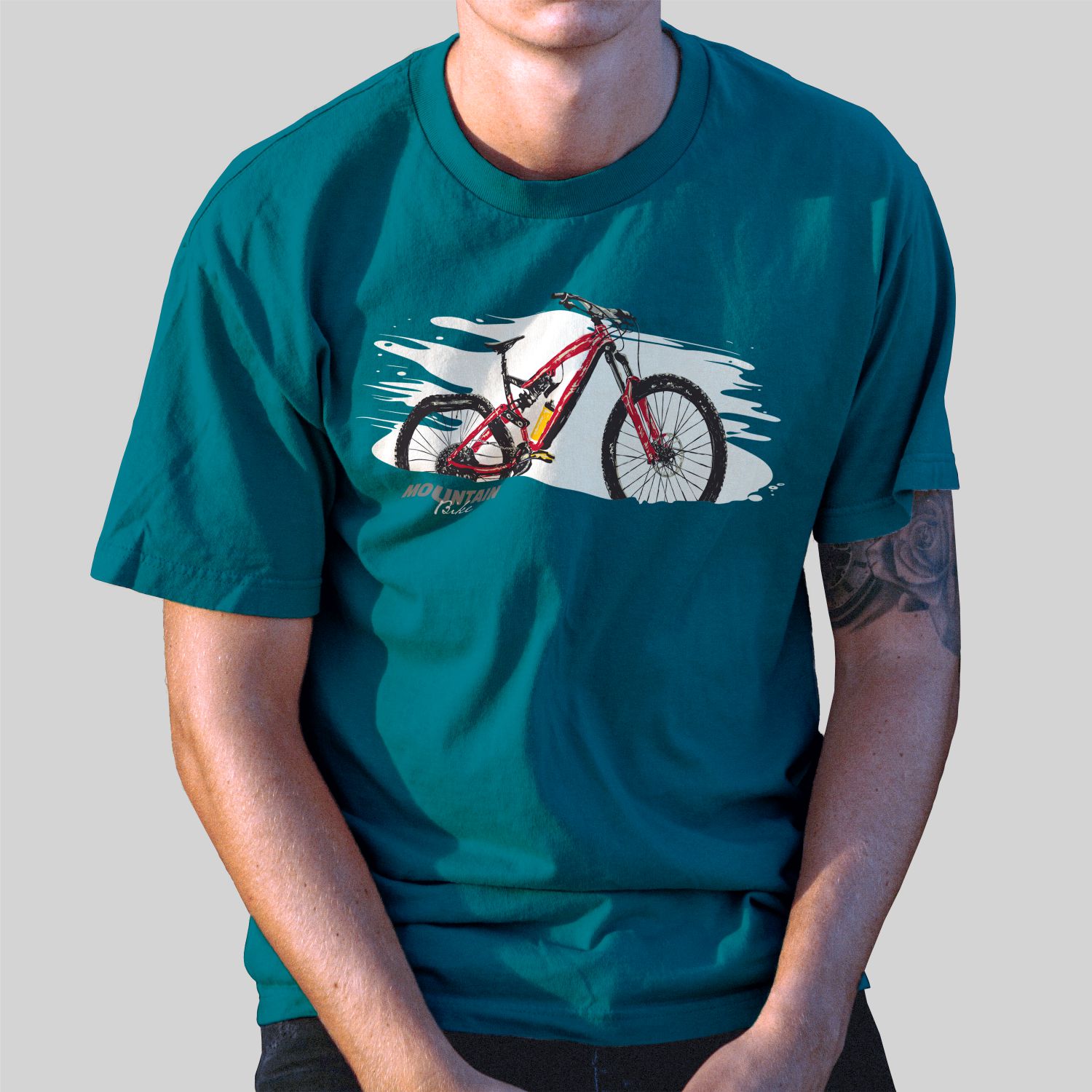Camiseta Casual 100% Algodão