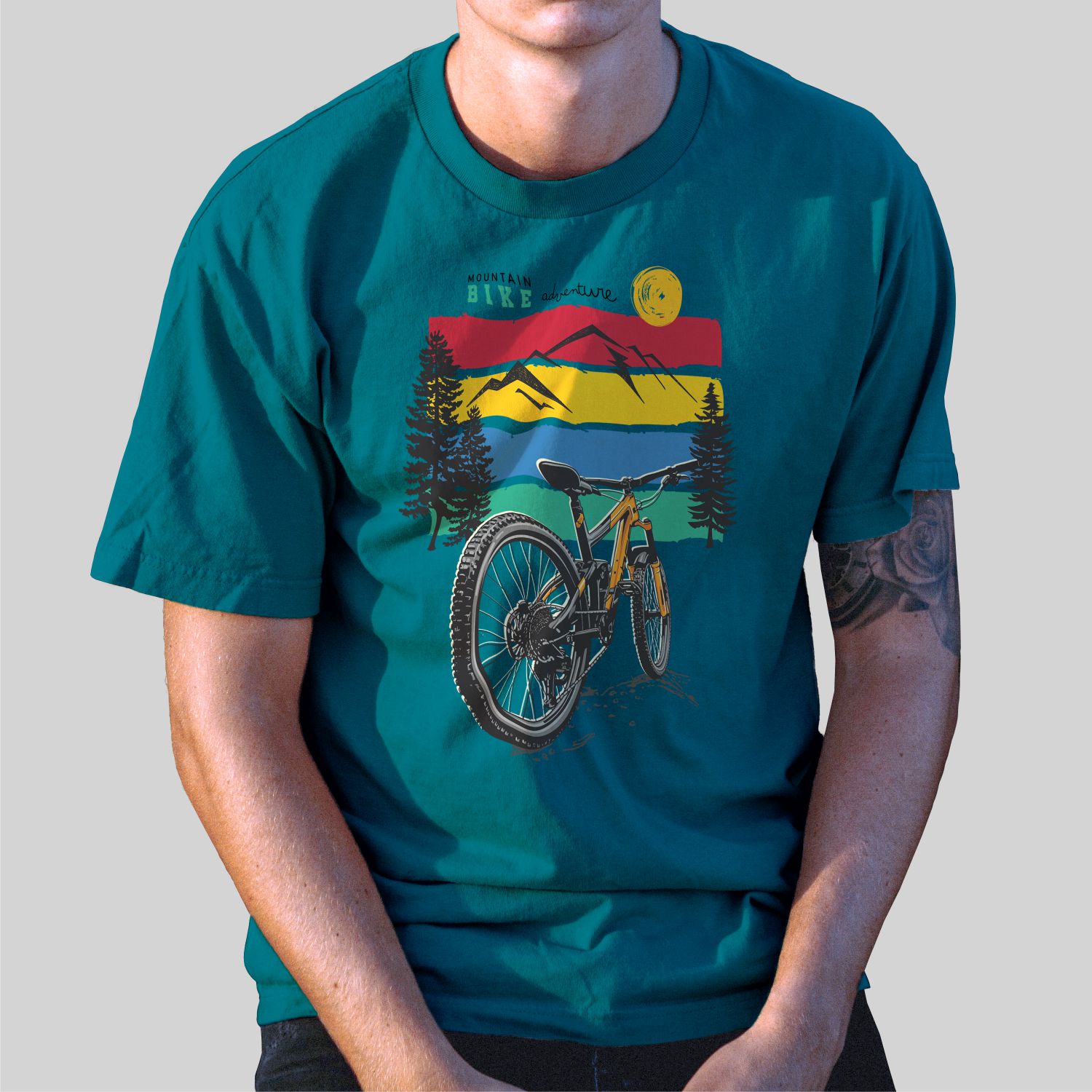 Camiseta Casual 100% Algodão