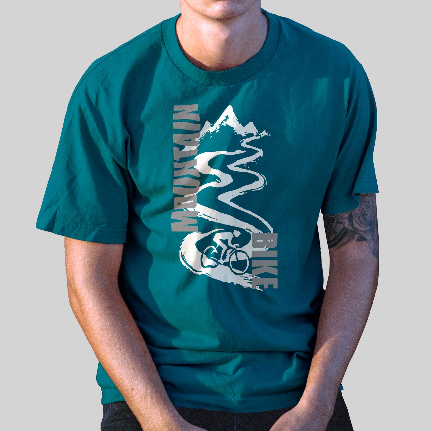 Camiseta Casual 100% Algodão