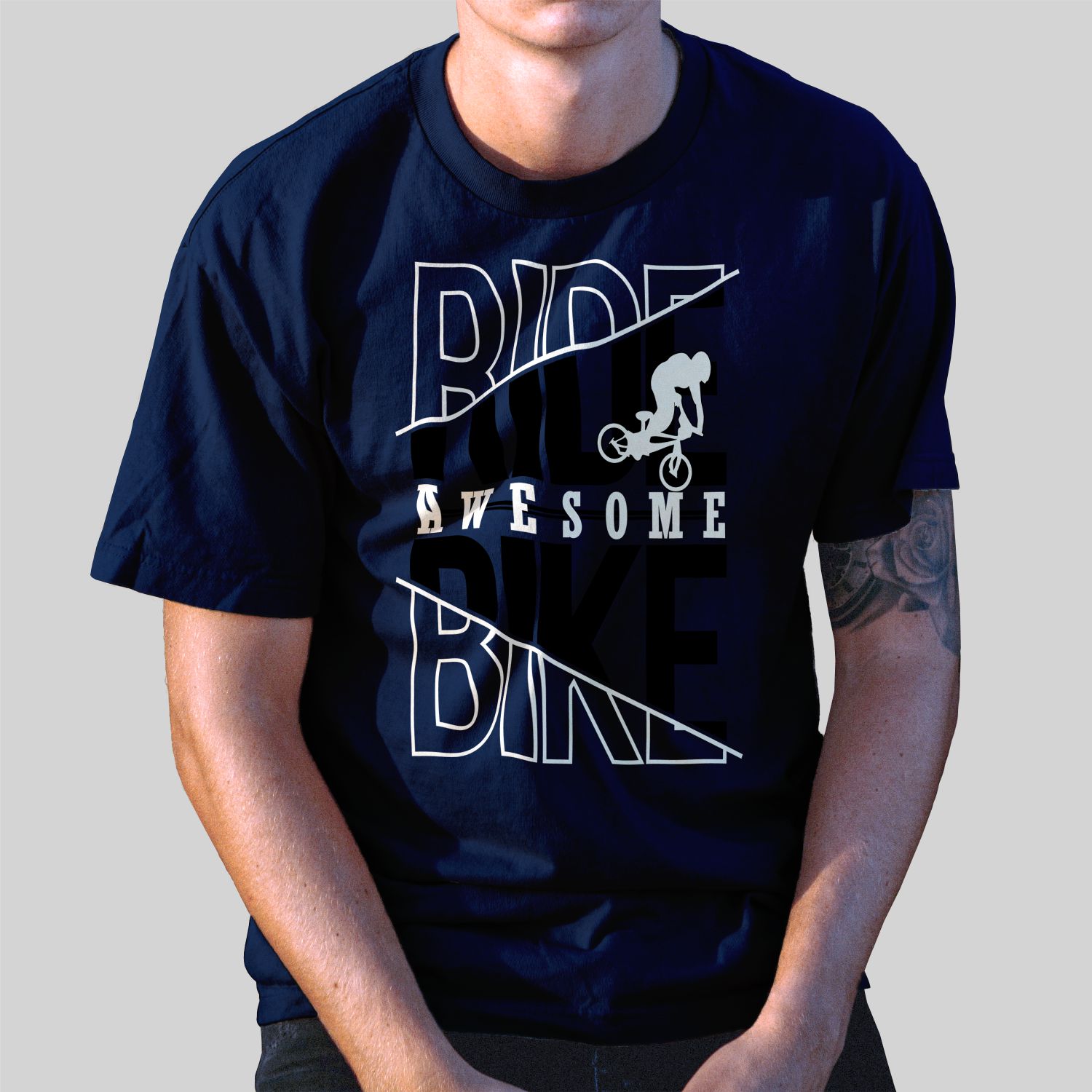 Camiseta Casual 100% Algodão
