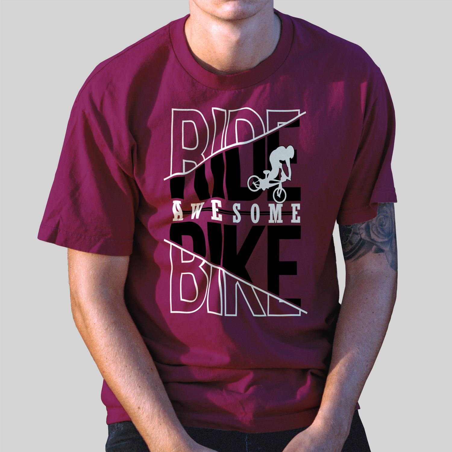Camiseta Casual 100% Algodão