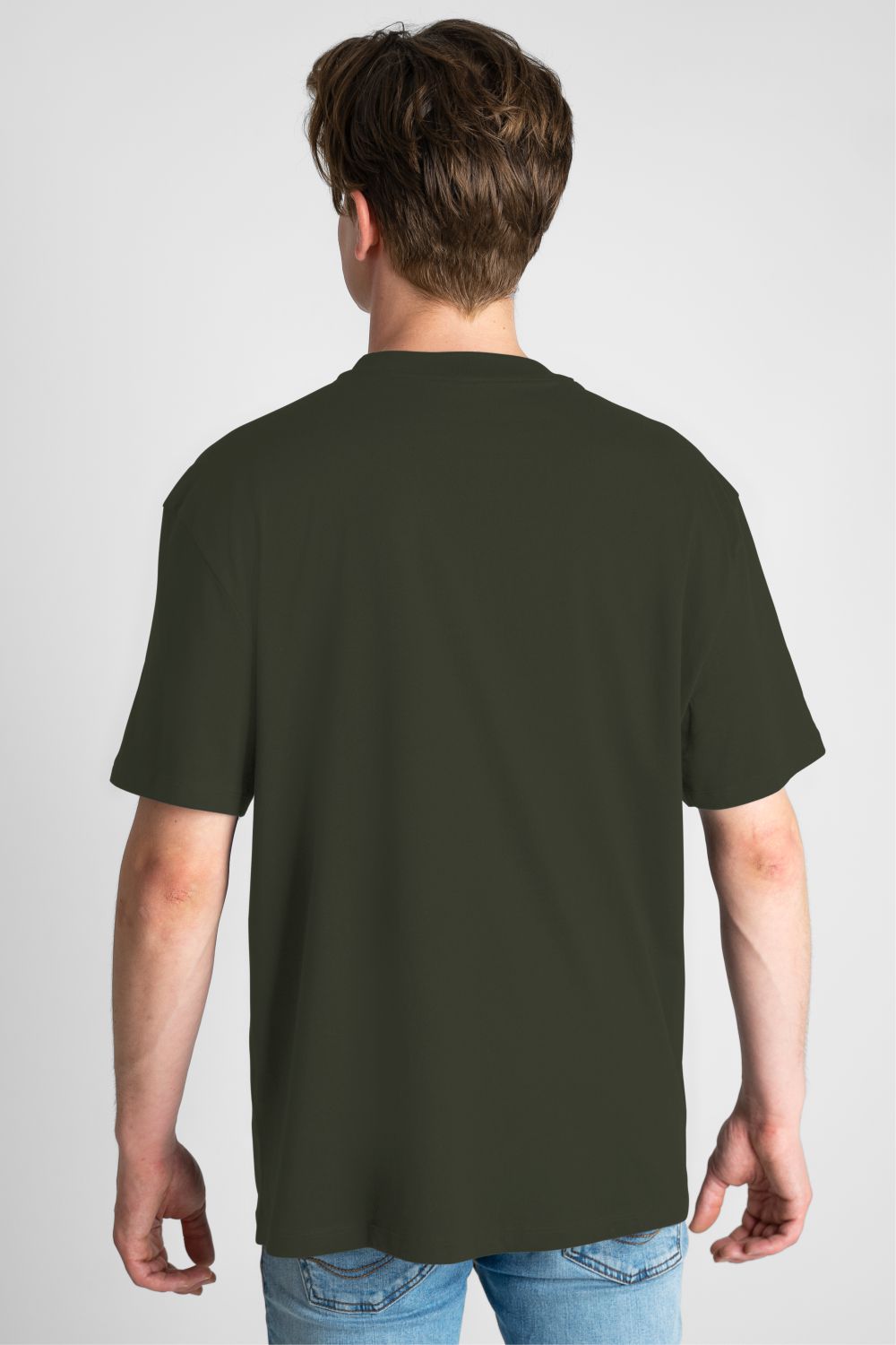Camiseta Casual 100% Algodão