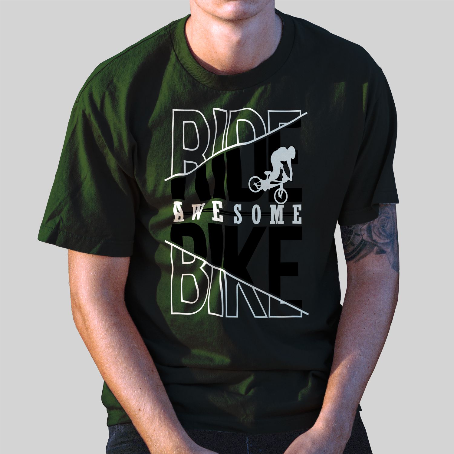 Camiseta Casual 100% Algodão