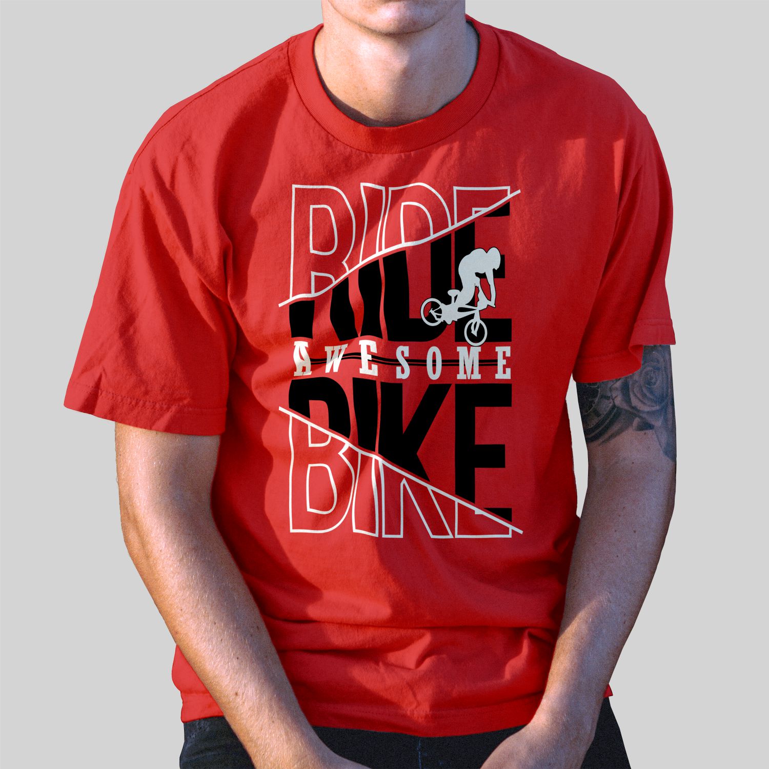 Camiseta Casual 100% Algodão