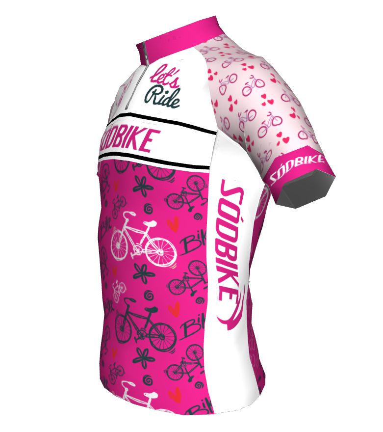 CAMISA CICLISMO INFANTIL SÓDBIKE, PROTEÇÃO SOLAR 20, 100% POLIÉSTER