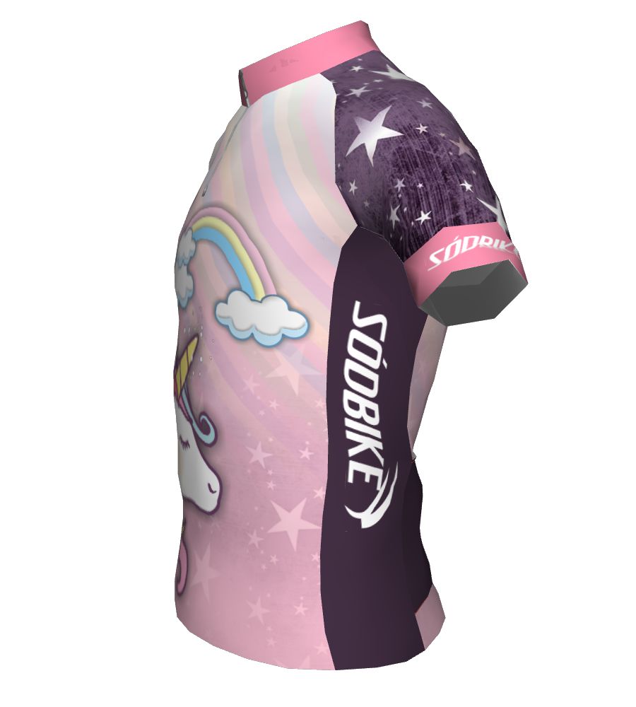 CAMISA CICLISMO INFANTIL SÓDBIKE, PROTEÇÃO SOLAR 20, 100% POLIÉSTER