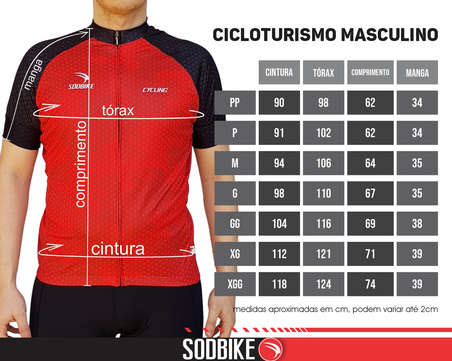 CAMISA CICLISMO MASCULINA SÓDBIKE, PROTEÇÃO SOLAR 20, ZIPER FULL, CACHORRO