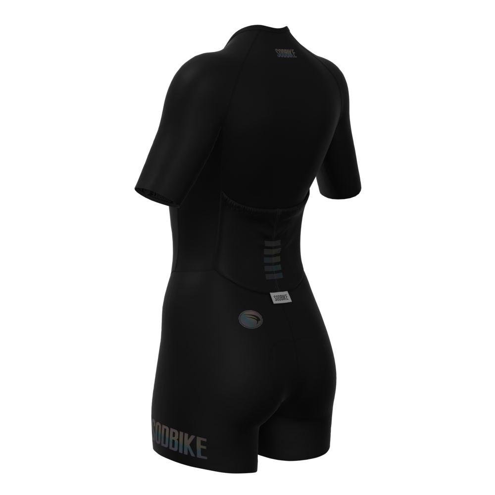 MACAQUINHO CICLISMO BLACK FEMININO SÓDBIKE, POLIAMIDA, FORRO GEL E ESPUMA MISTO