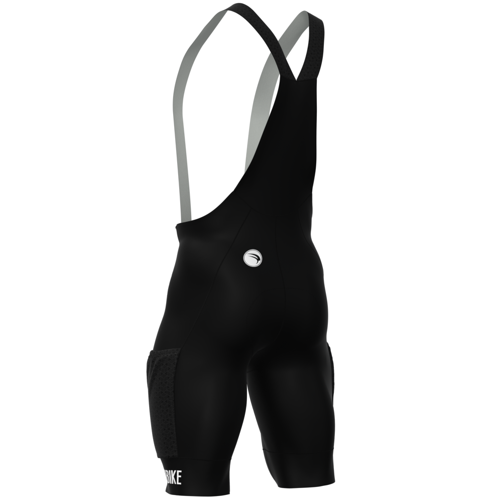 BRETELLE ANATÔMICO PREMIUM SÓDBIKE COM BOLSO PRETO