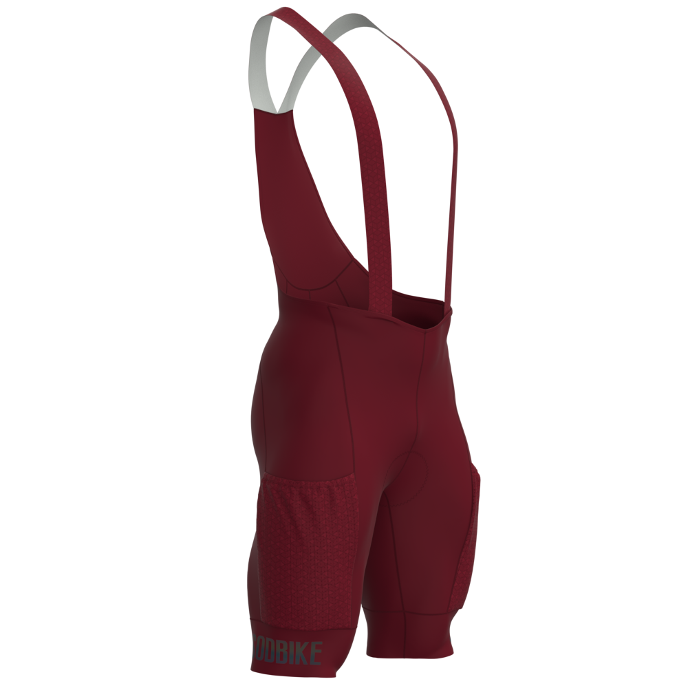 BRETELLE ANATÔMICO PREMIUM SÓDBIKE COM BOLSO VINHO