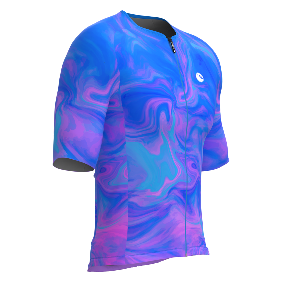 Camisa Ciclismo Elite Premium Select Unissex Sodbilke Celeste