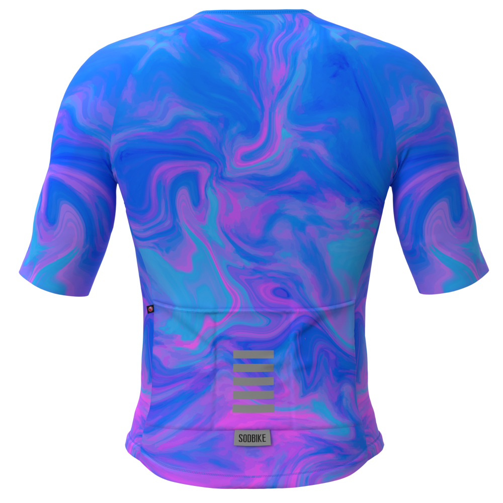 Camisa Ciclismo Elite Premium Select Unissex Sodbilke Celeste