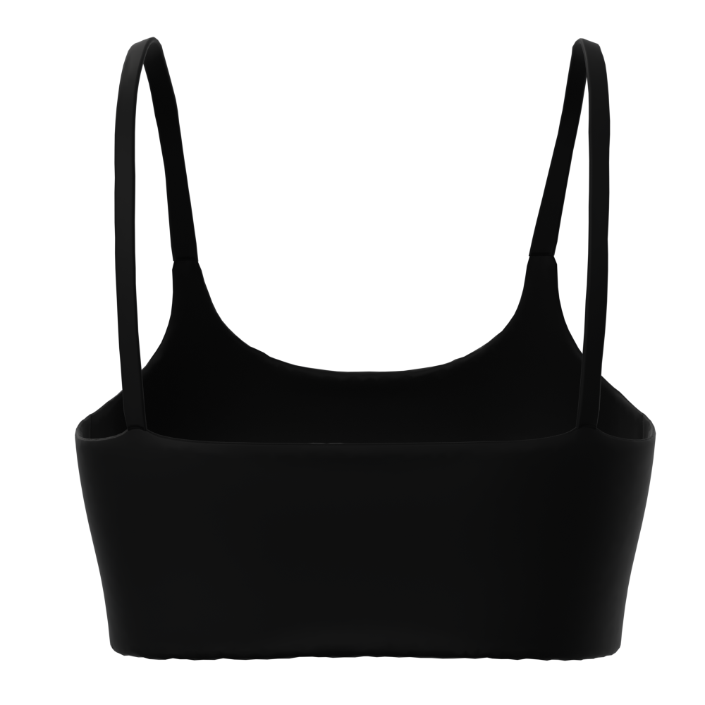 TOP Poliamida com bojo Preto