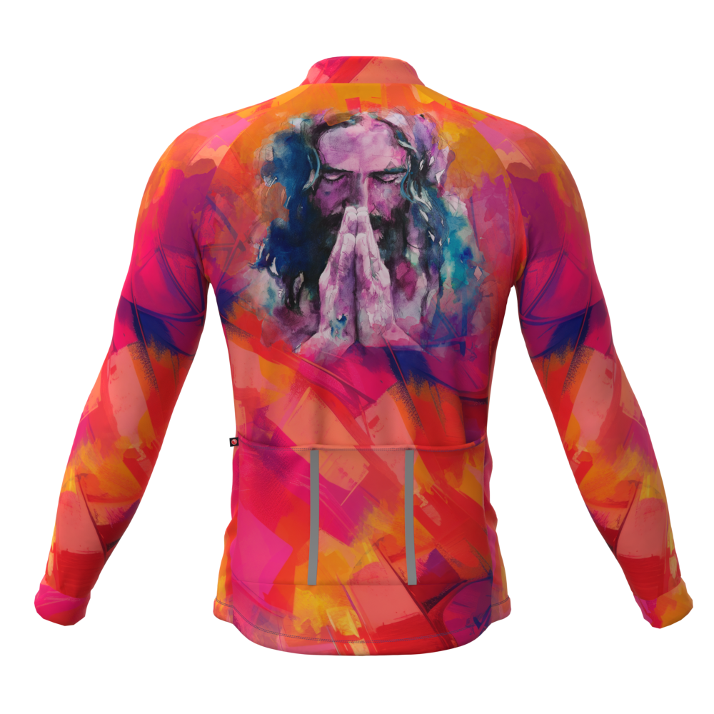 CAMISA CICLISMO MASCULINA SÓDBIKE, ZIPER FULL, JESUS LONGA