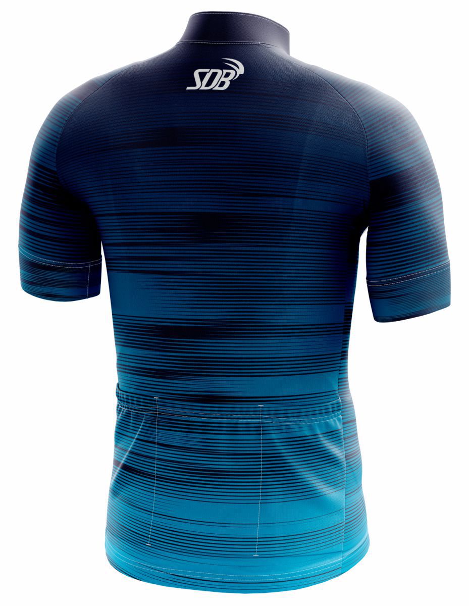 CAMISA CICLISMO MASCULINA SÓDBIKE DRY, PROTEÇÃO SOLAR 20, ZIPER CURTO